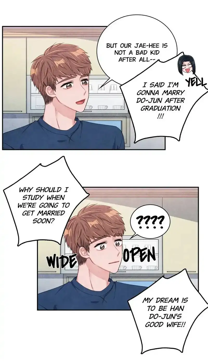 Backstage Kiss Scene Chapter 16 - page 21