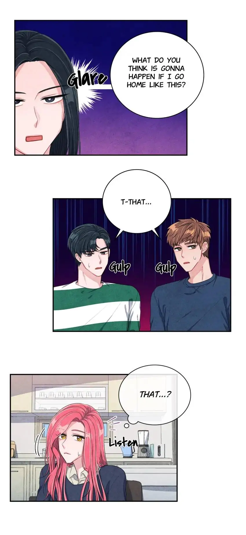 Backstage Kiss Scene Chapter 16 - page 23