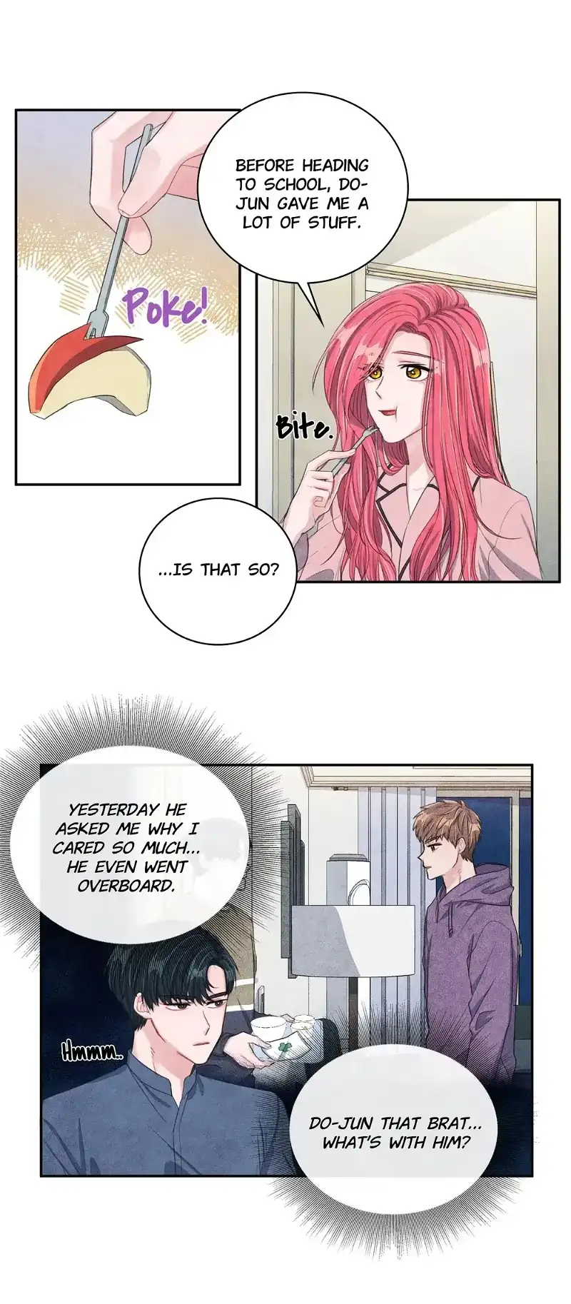 Backstage Kiss Scene Chapter 13 - page 14