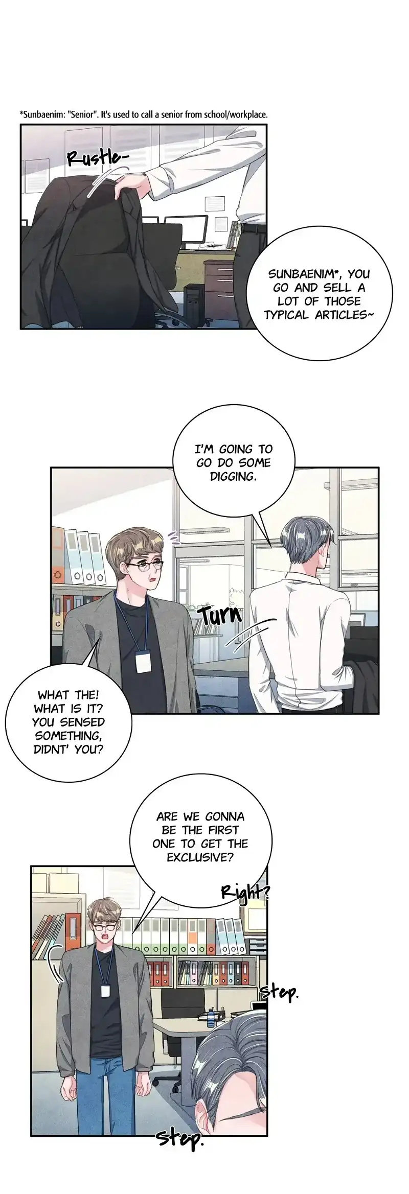 Backstage Kiss Scene Chapter 13 - page 31