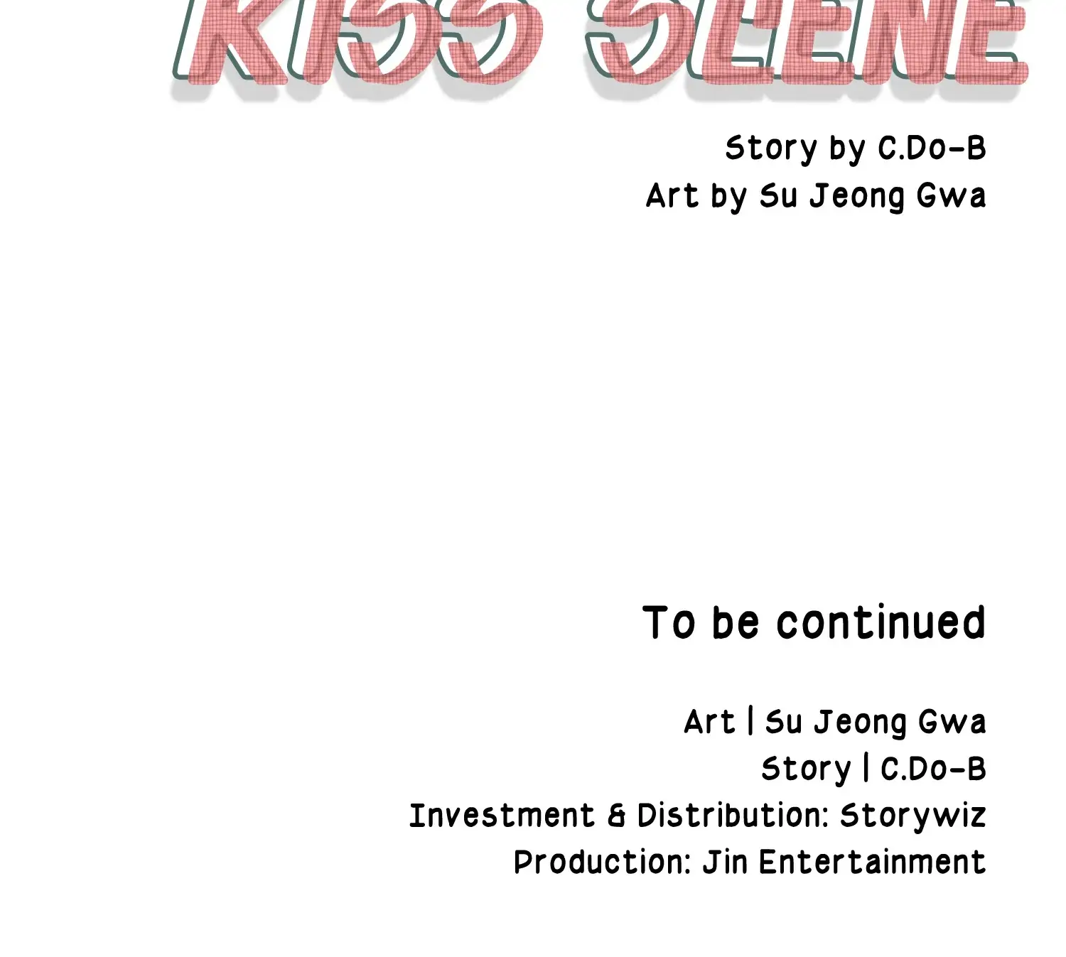 Backstage Kiss Scene Chapter 13 - page 33