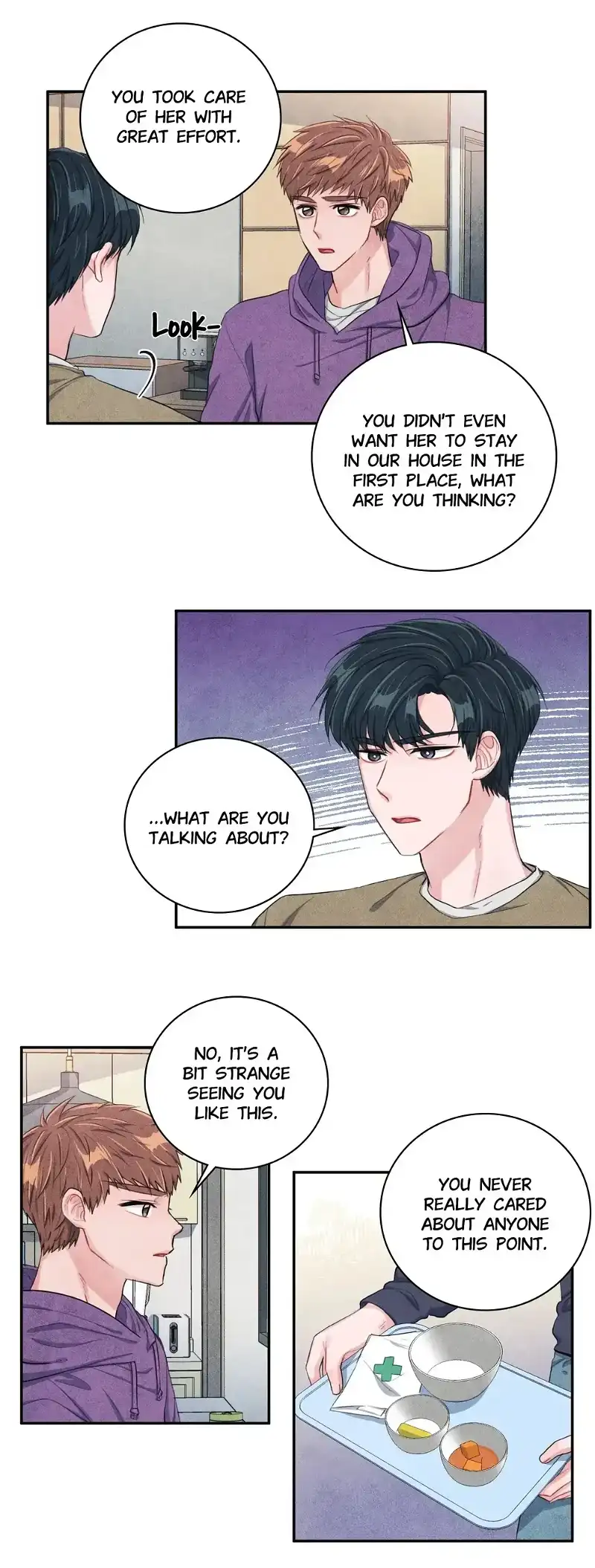Backstage Kiss Scene Chapter 13 - page 4