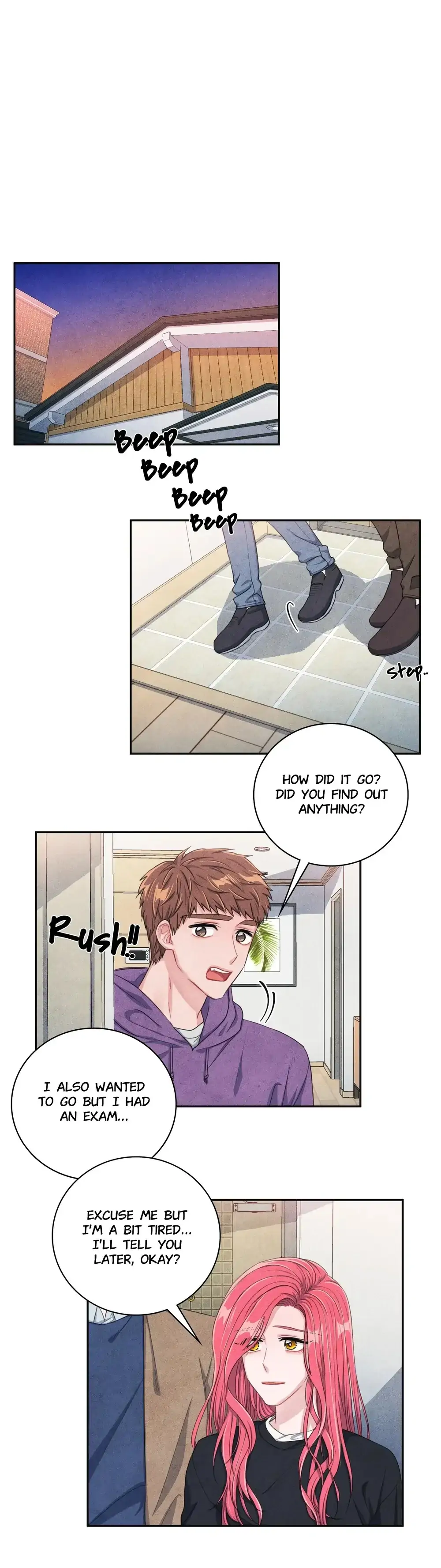 Backstage Kiss Scene Chapter 12 - page 1