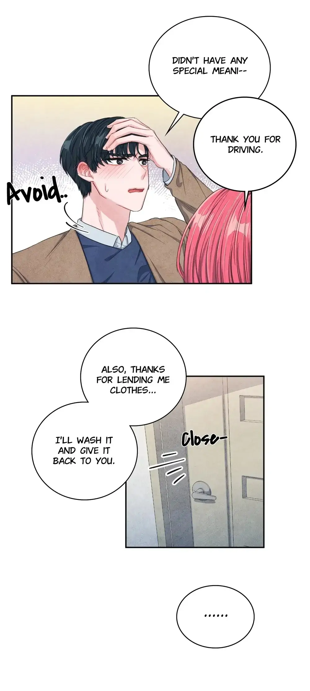 Backstage Kiss Scene Chapter 12 - page 4