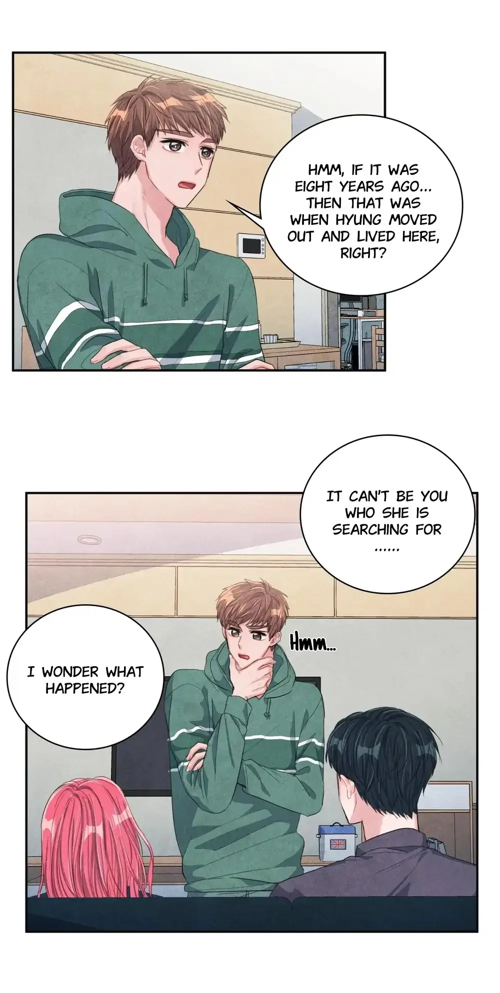 Backstage Kiss Scene Chapter 9 - page 21