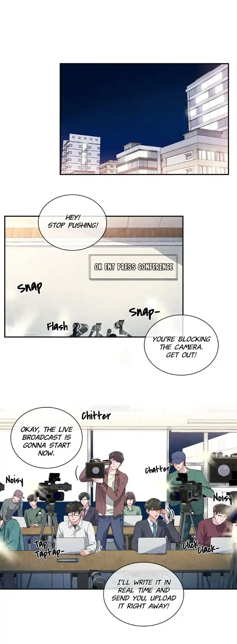 Backstage Kiss Scene Chapter 9 - page 35