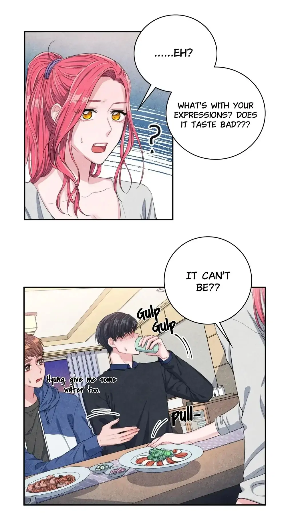 Backstage Kiss Scene Chapter 6 - page 20