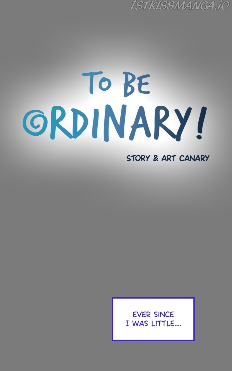 To Be Ordinary! Chapter 75 - page 1