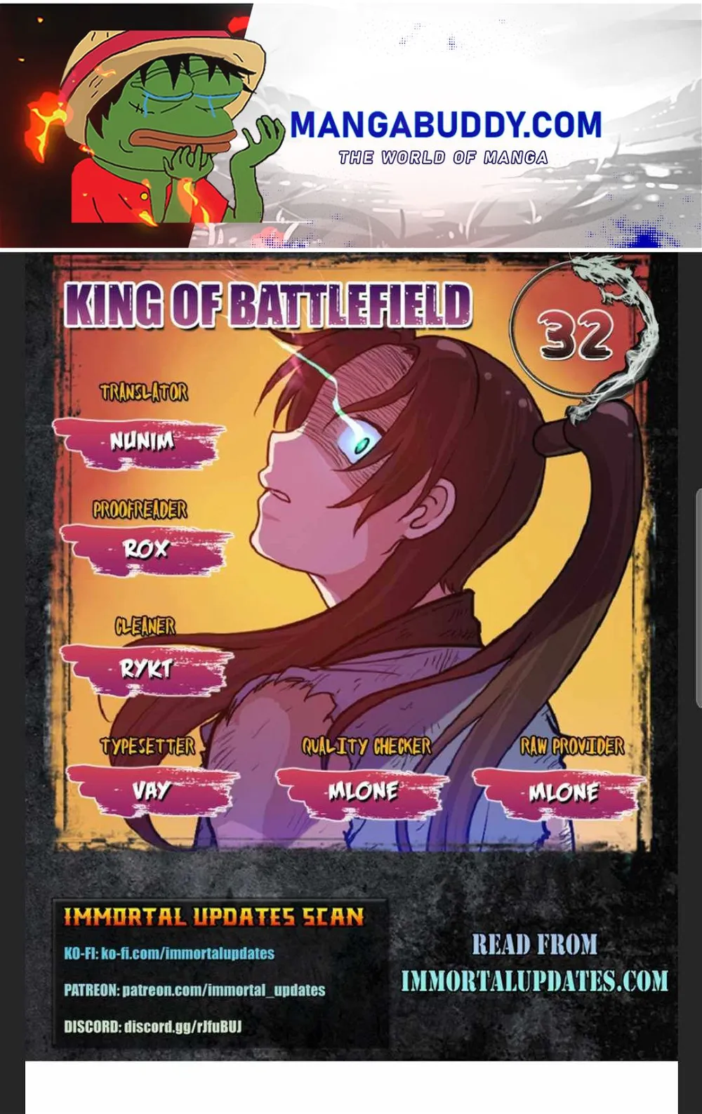 King Of Battlefield Chapter 32 - page 1