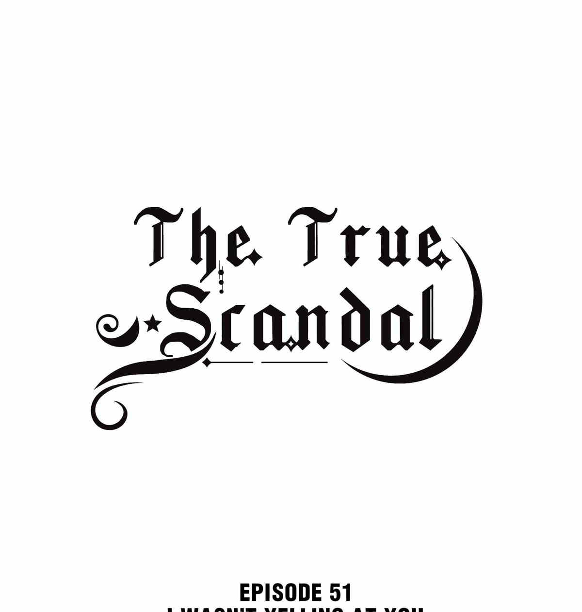 The True Scandal Chapter 51 - page 1