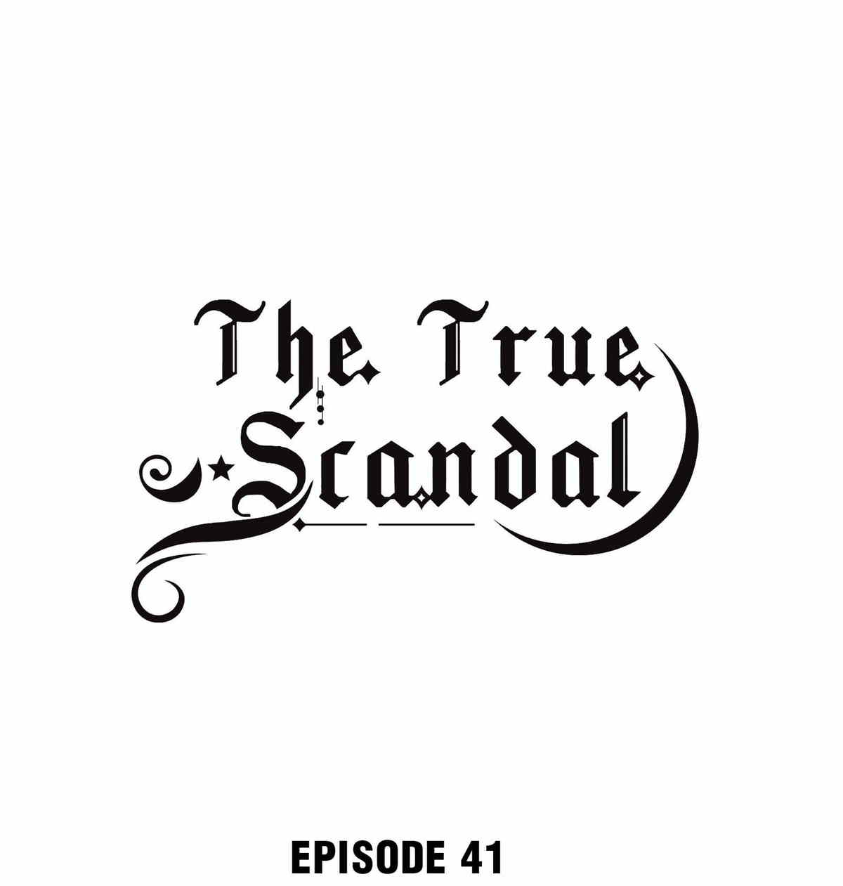 The True Scandal Chapter 41 - page 1