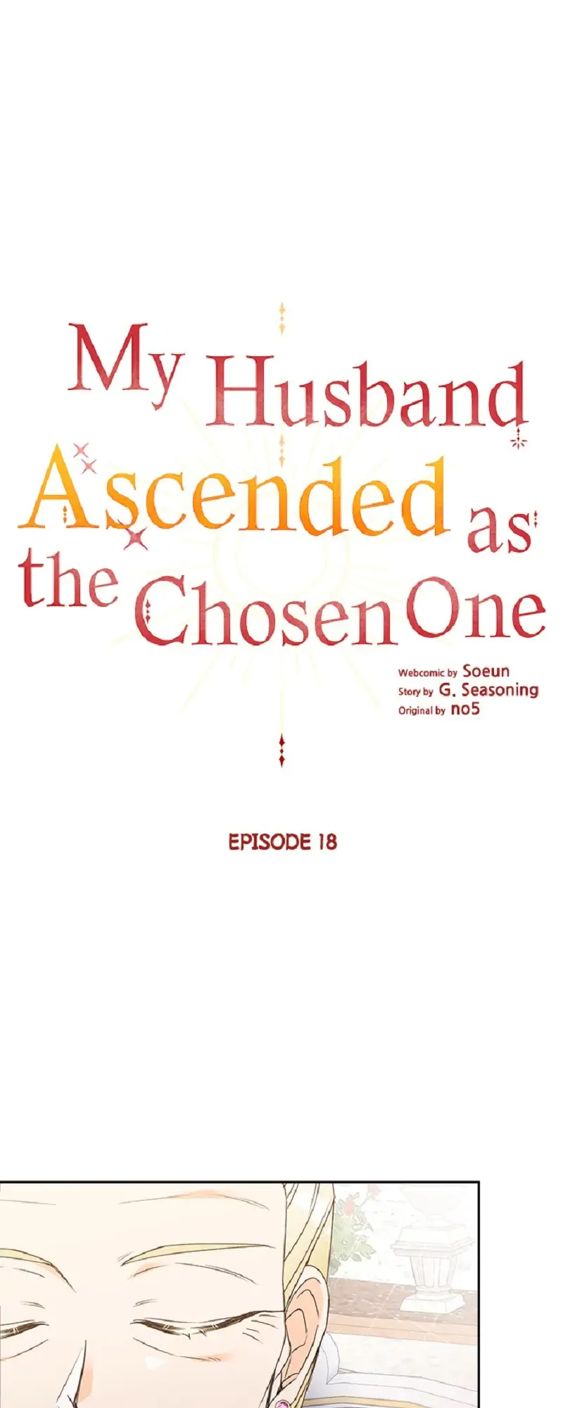 My Husband Ascended as the Chosen One Chapter 18 - page 1