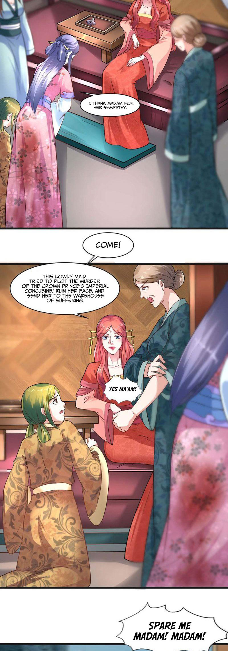 The emperor is afraid that the princess will have the world chapter 36 - page 7