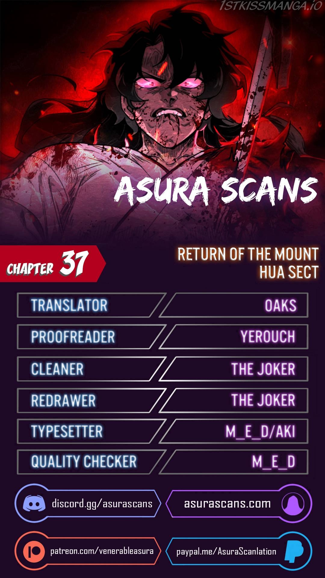 Return of the Mount Hua Sect chapter 37 - page 1