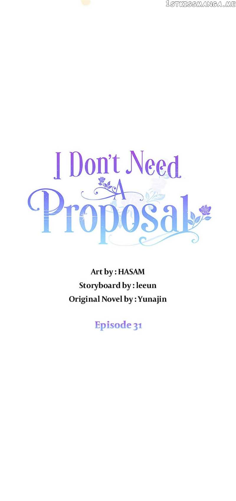 I Don't Need A Proposal Chapter 31 - page 19