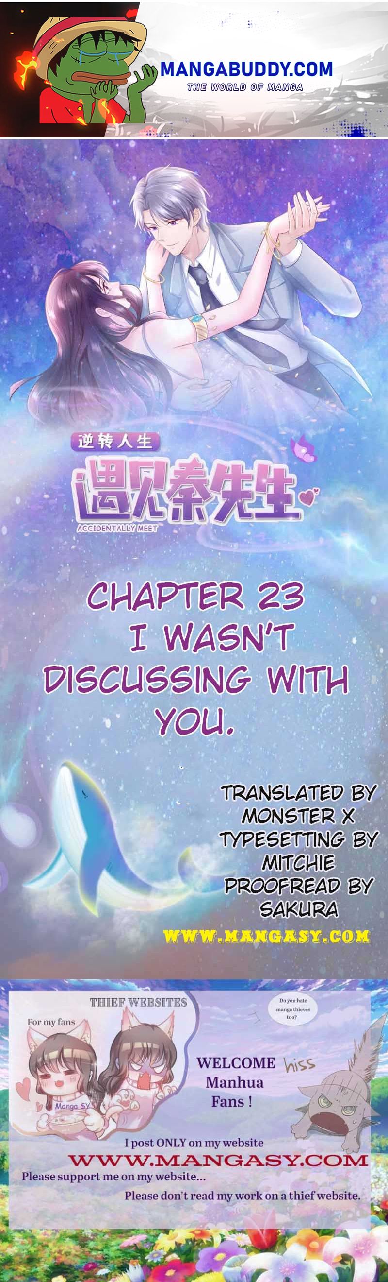 Accidentally Meet With Mr. Qin Chapter 23 - page 1