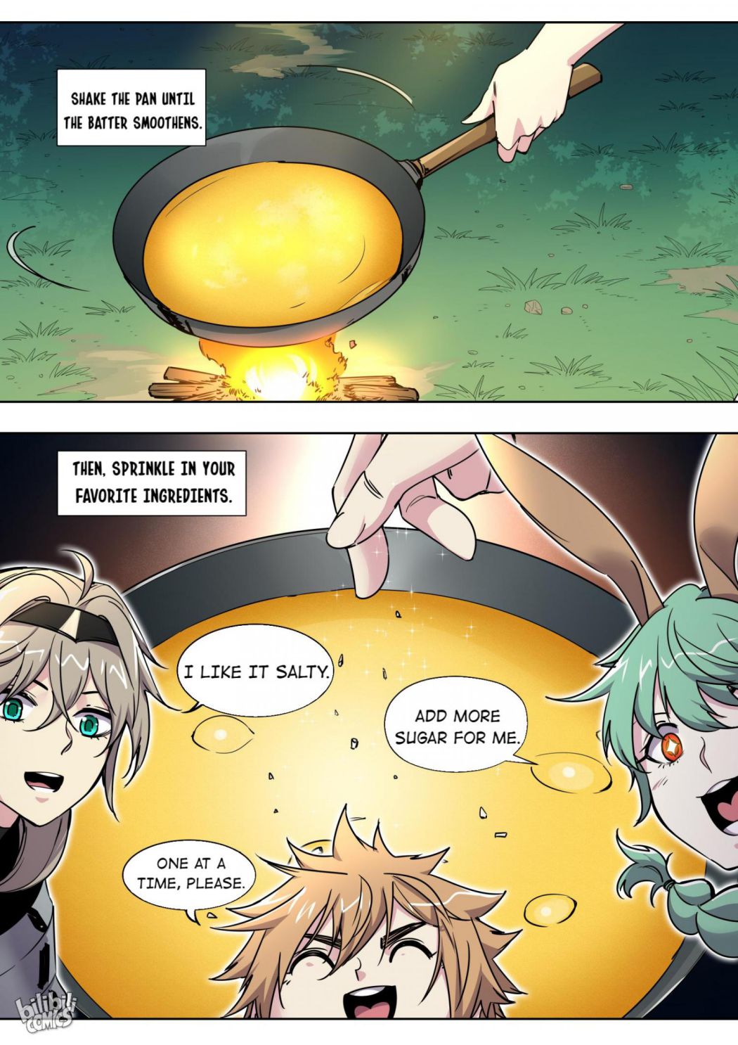 The Sichuan Cuisine Chef And His Valiant Babes Of Another World Chapter 7 - page 7