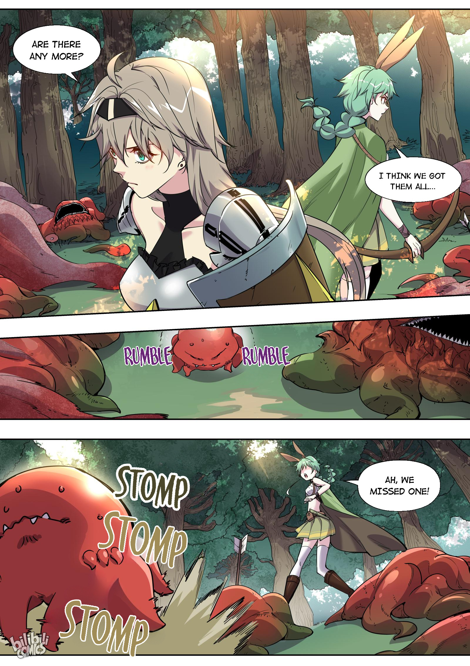 The Sichuan Cuisine Chef And His Valiant Babes Of Another World Chapter 4 - page 9