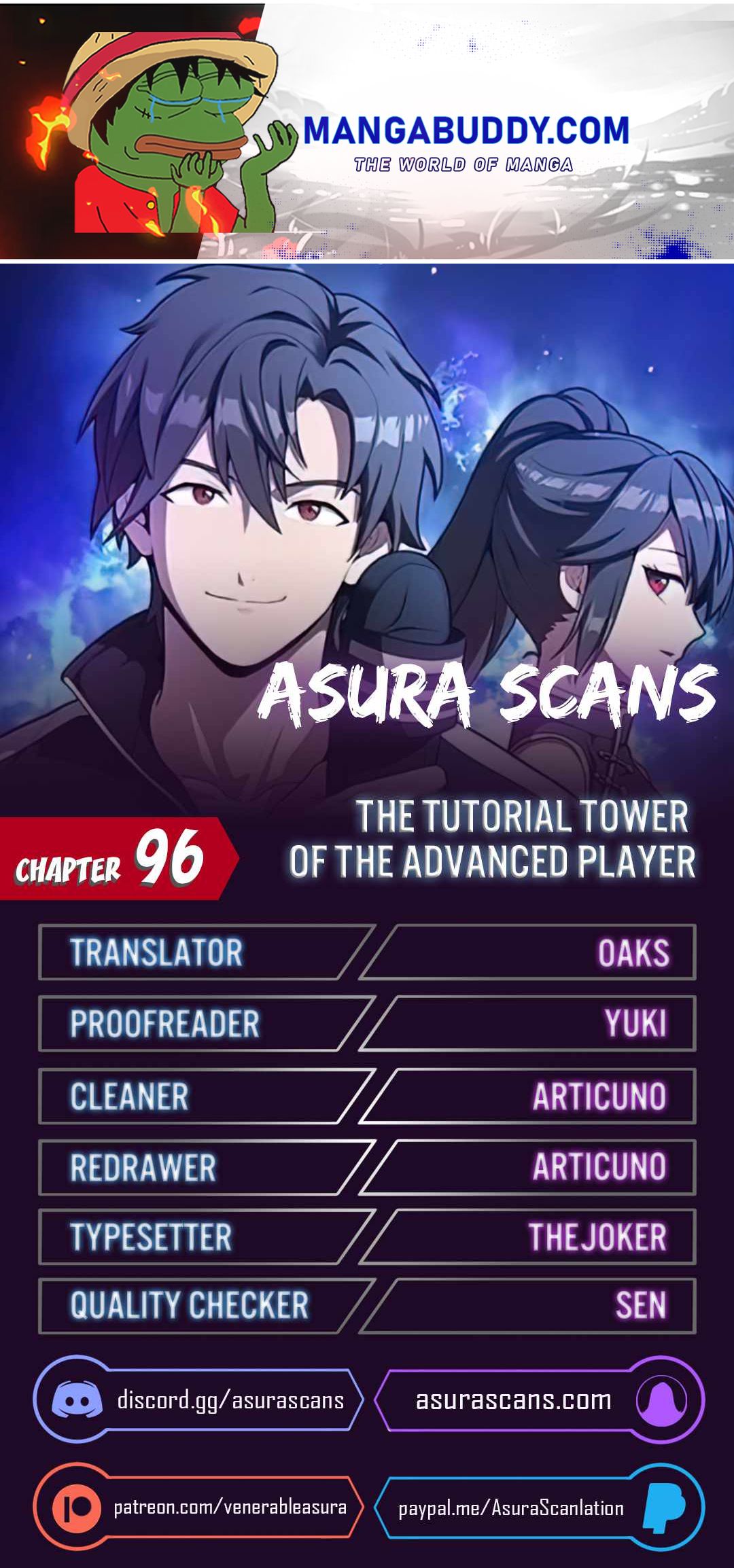 The tutorial tower of the advanced player chapter 96 - page 1