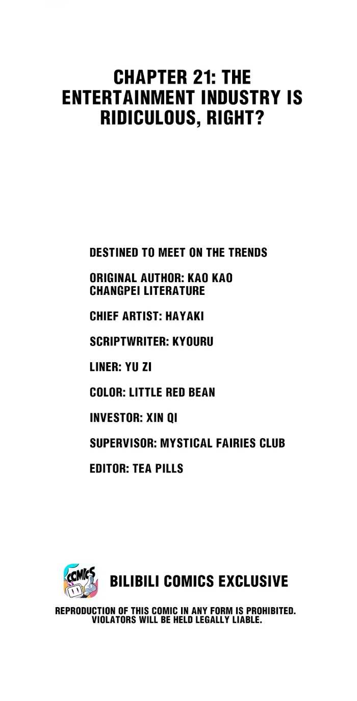 Destined To Meet On The Trends Chapter 21 - page 2