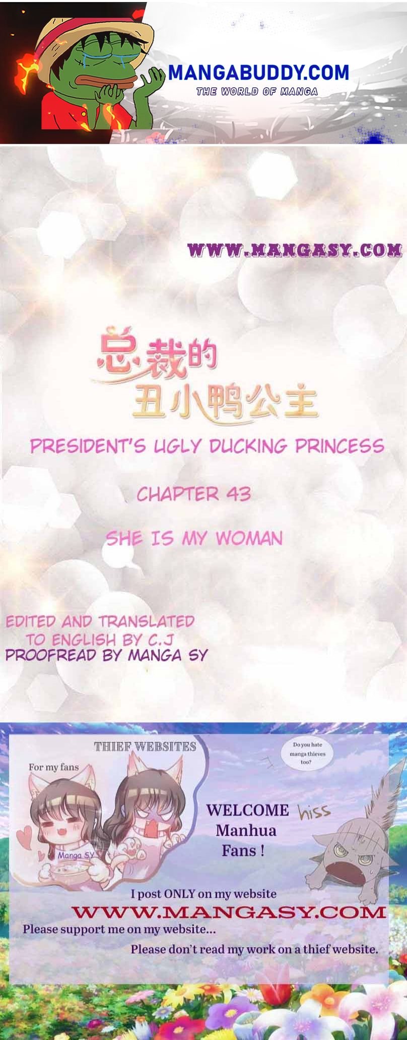 President’s Ugly Duckling Princess Chapter 43 - page 1