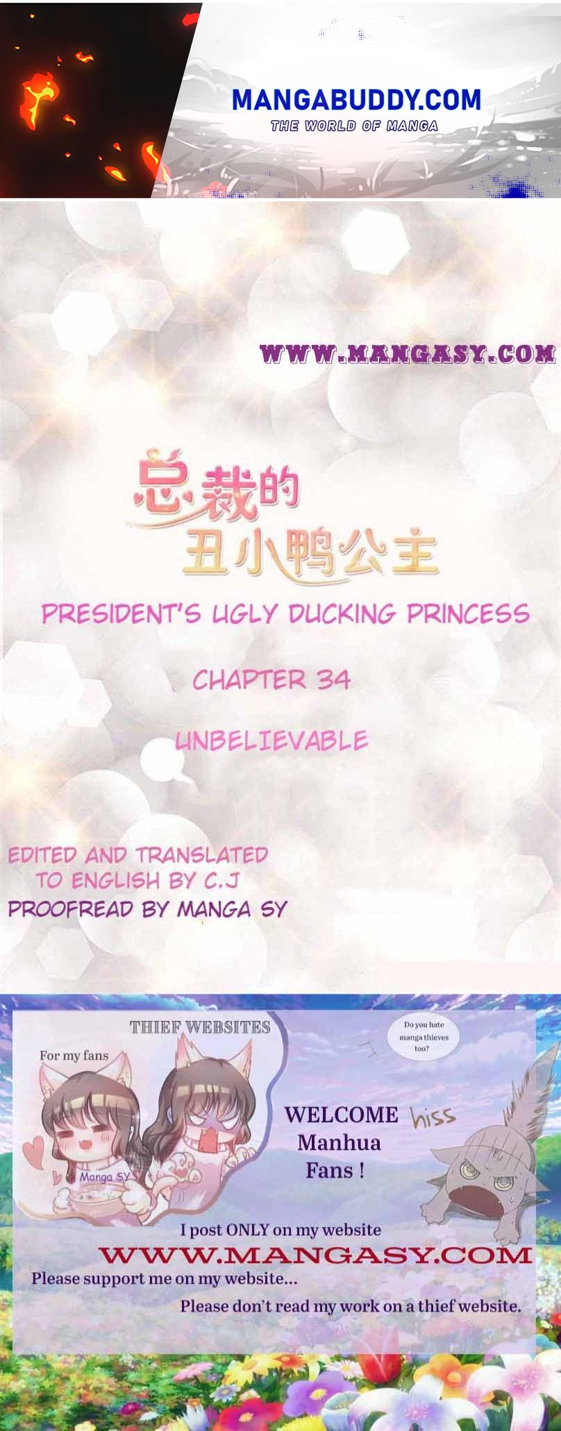 President’s Ugly Duckling Princess Chapter 34 - page 2