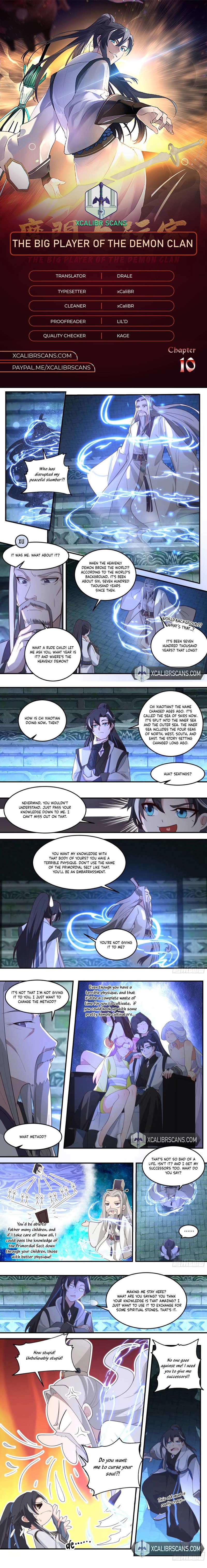 The Big Player of the Demon Clan Chapter 10 - page 1