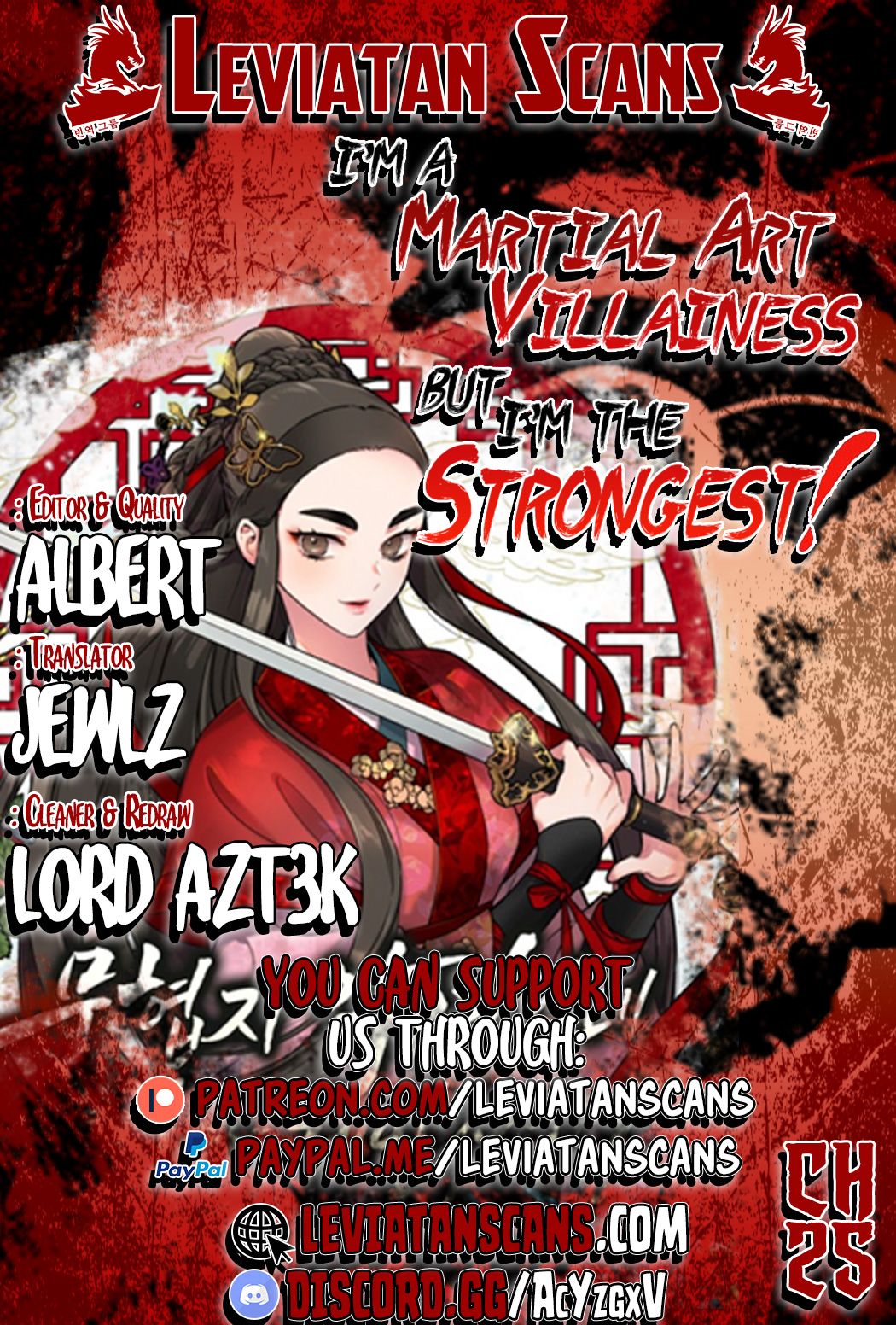 I’m a Martial Art Villainess but I’m the Strongest! Chapter 25 - page 1