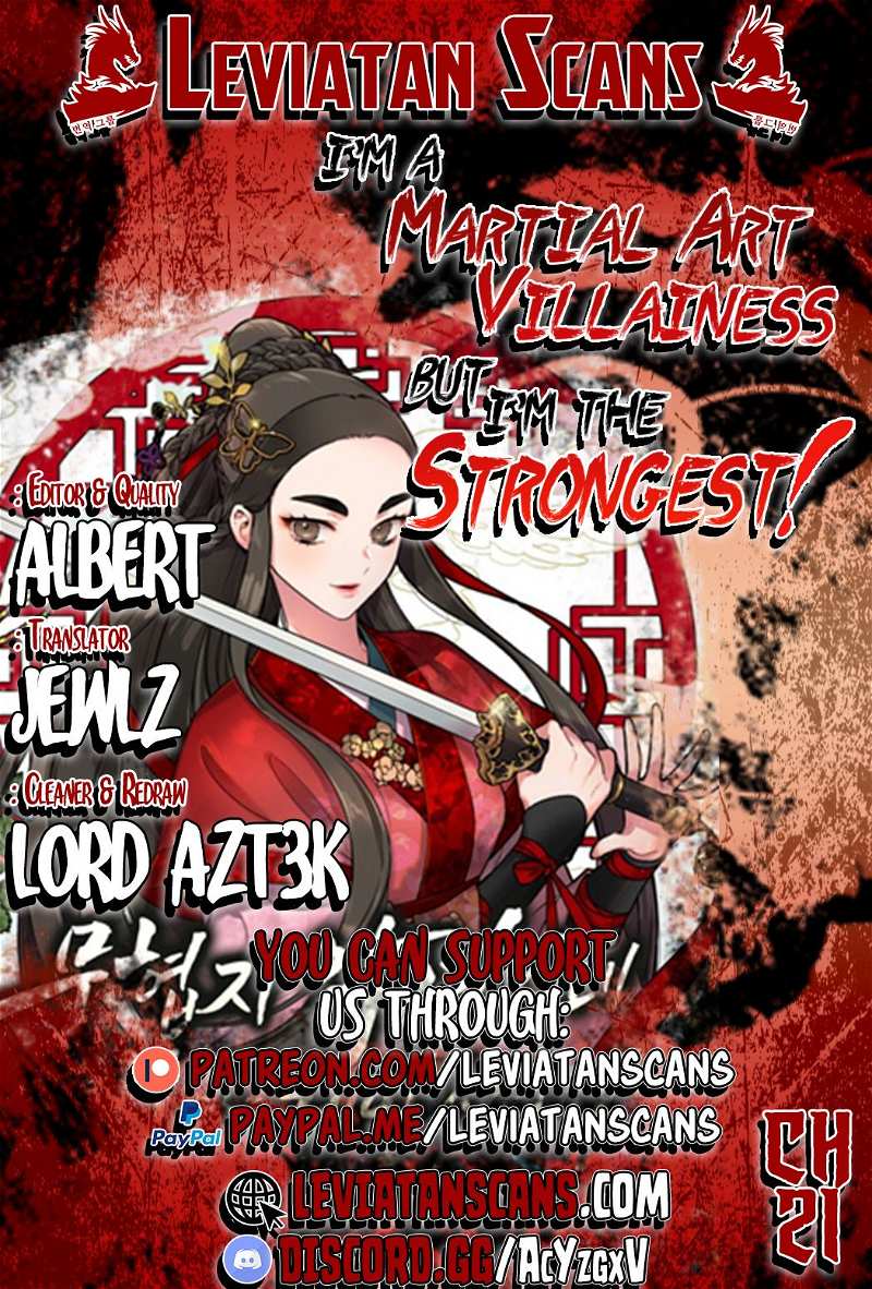 I’m a Martial Art Villainess but I’m the Strongest! Chapter 21 - page 1
