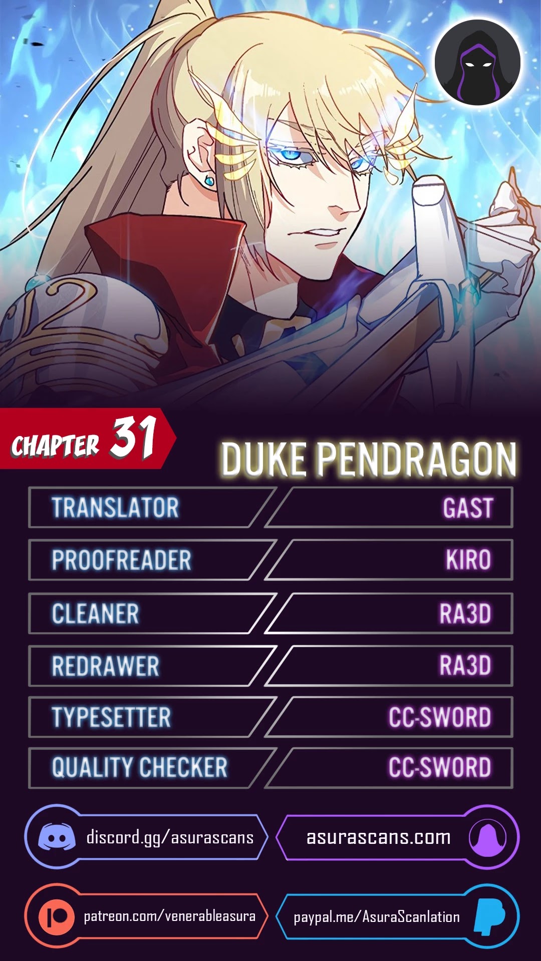 White Dragon Duke: Pendragon chapter 31 - page 1
