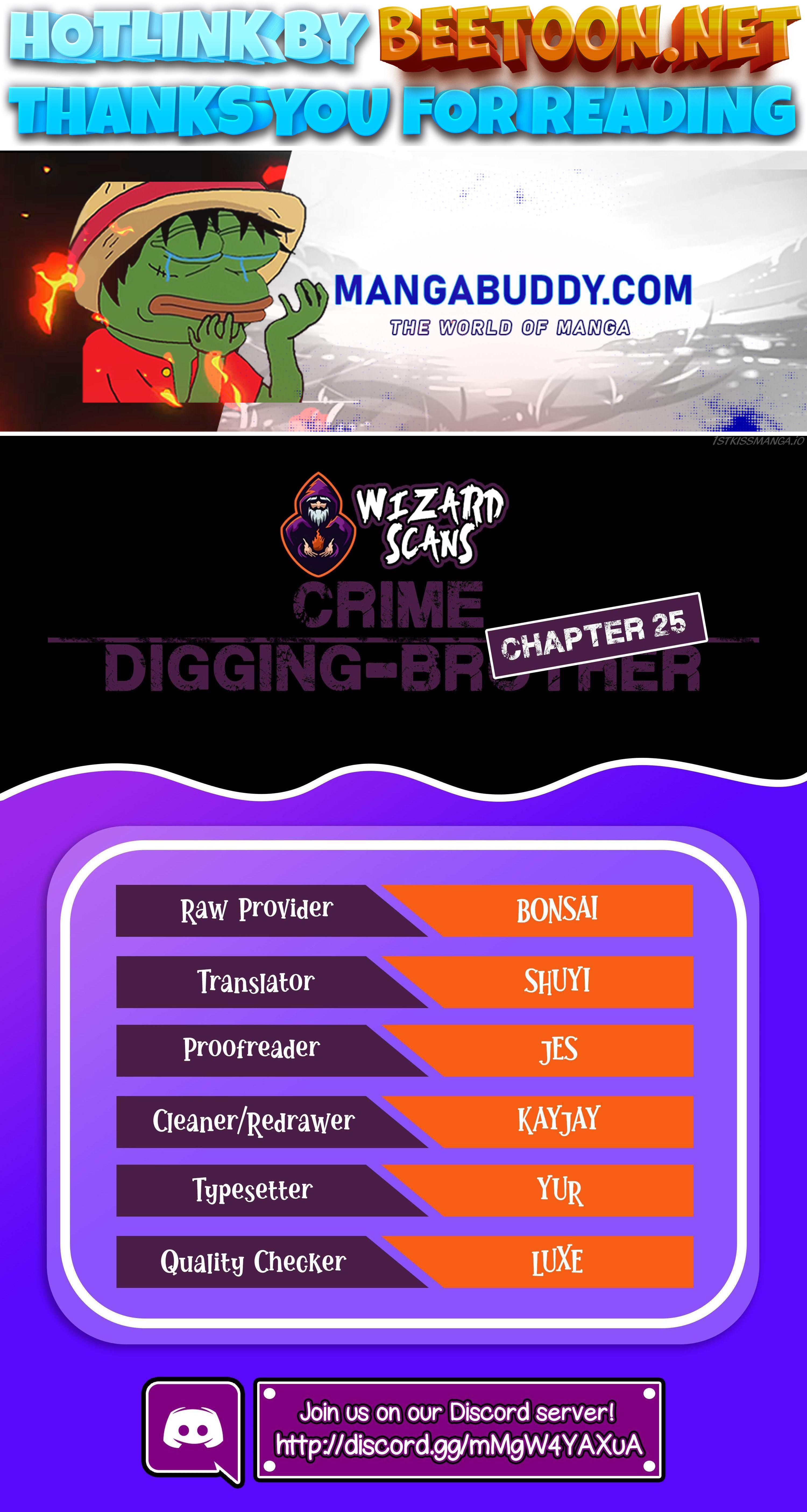 Crime Digging-Brother Chapter 25 - page 1