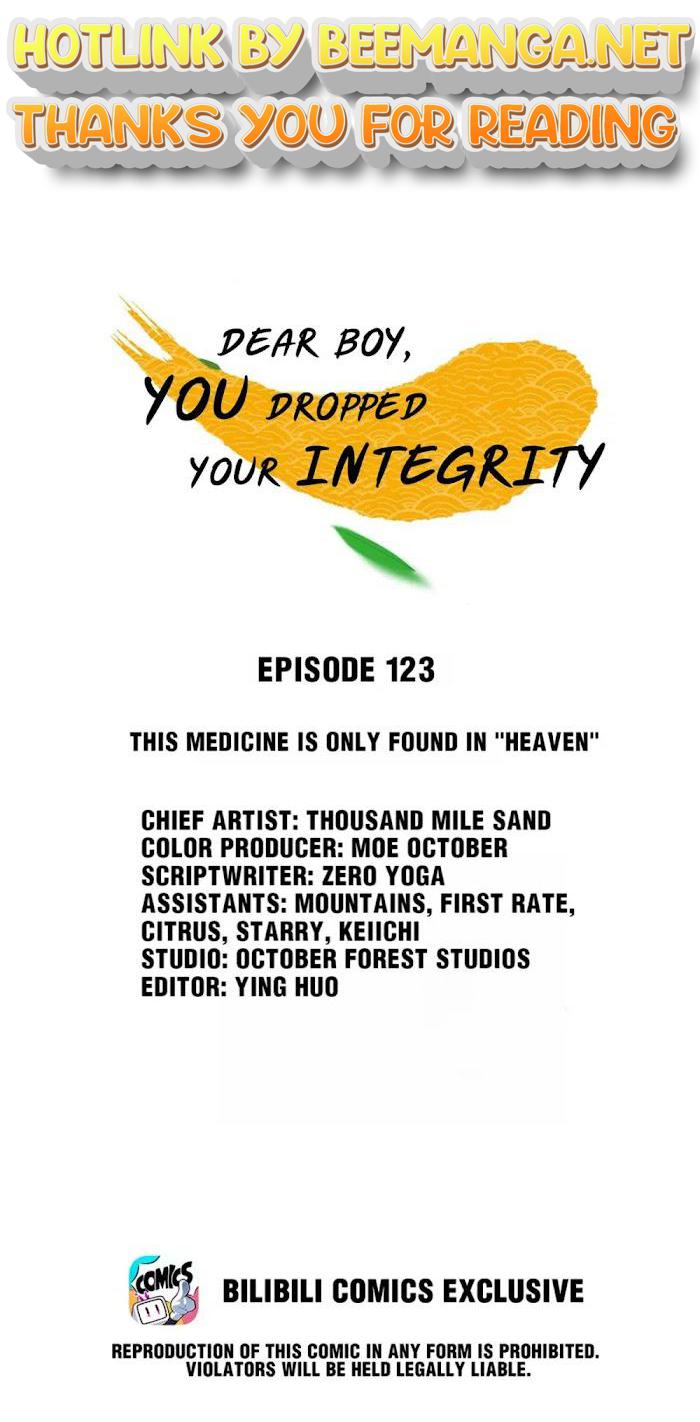 Dear Boy, You Dropped Your Integrity Chapter 123 - page 1