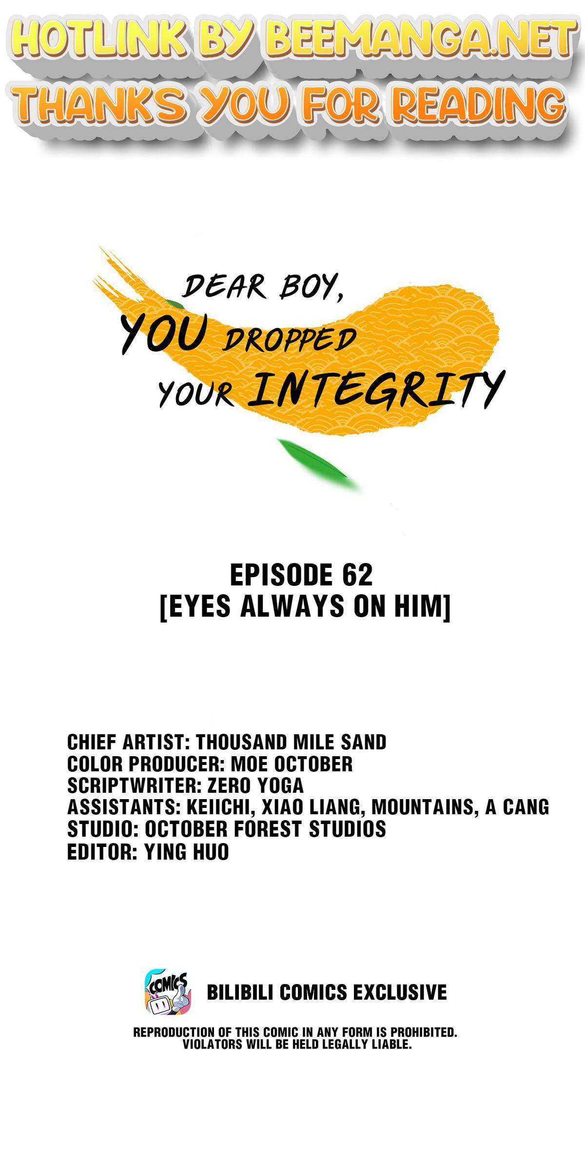 Dear Boy, You Dropped Your Integrity Chapter 65 - page 1