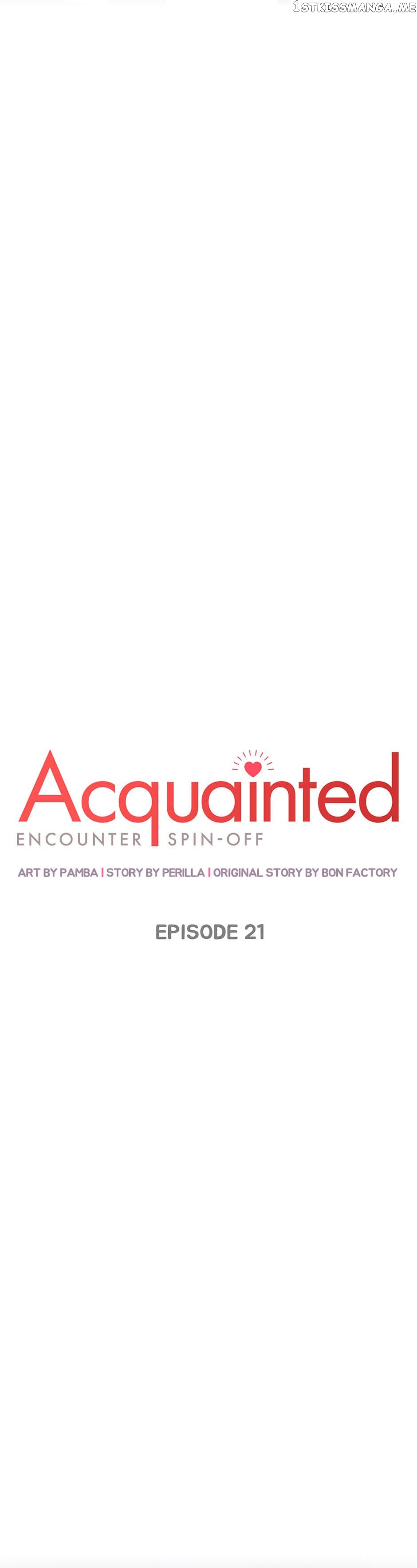 Acquainted: Encounter Spin-Off chapter 21 - page 4