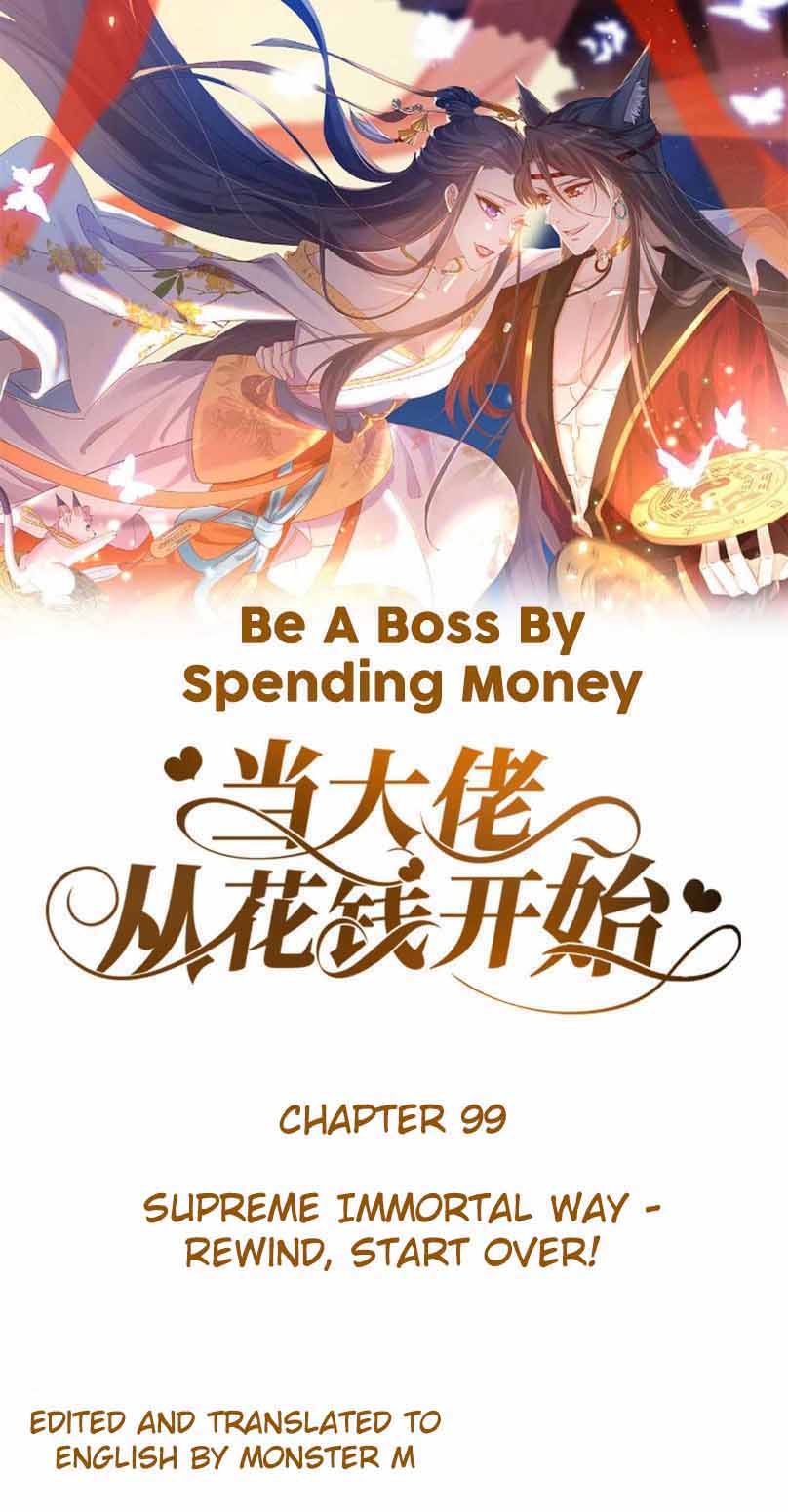 Becoming a Big Boss Starts with Spending Money Chapter 99 - page 1