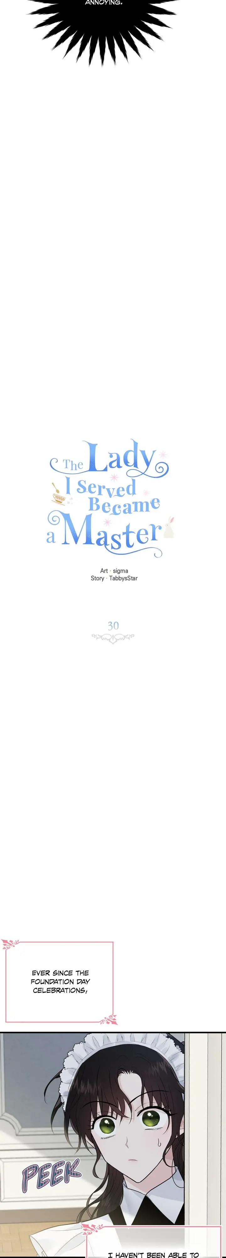 The Young Lady I Served Became a Young Master Chapter 30 - page 18