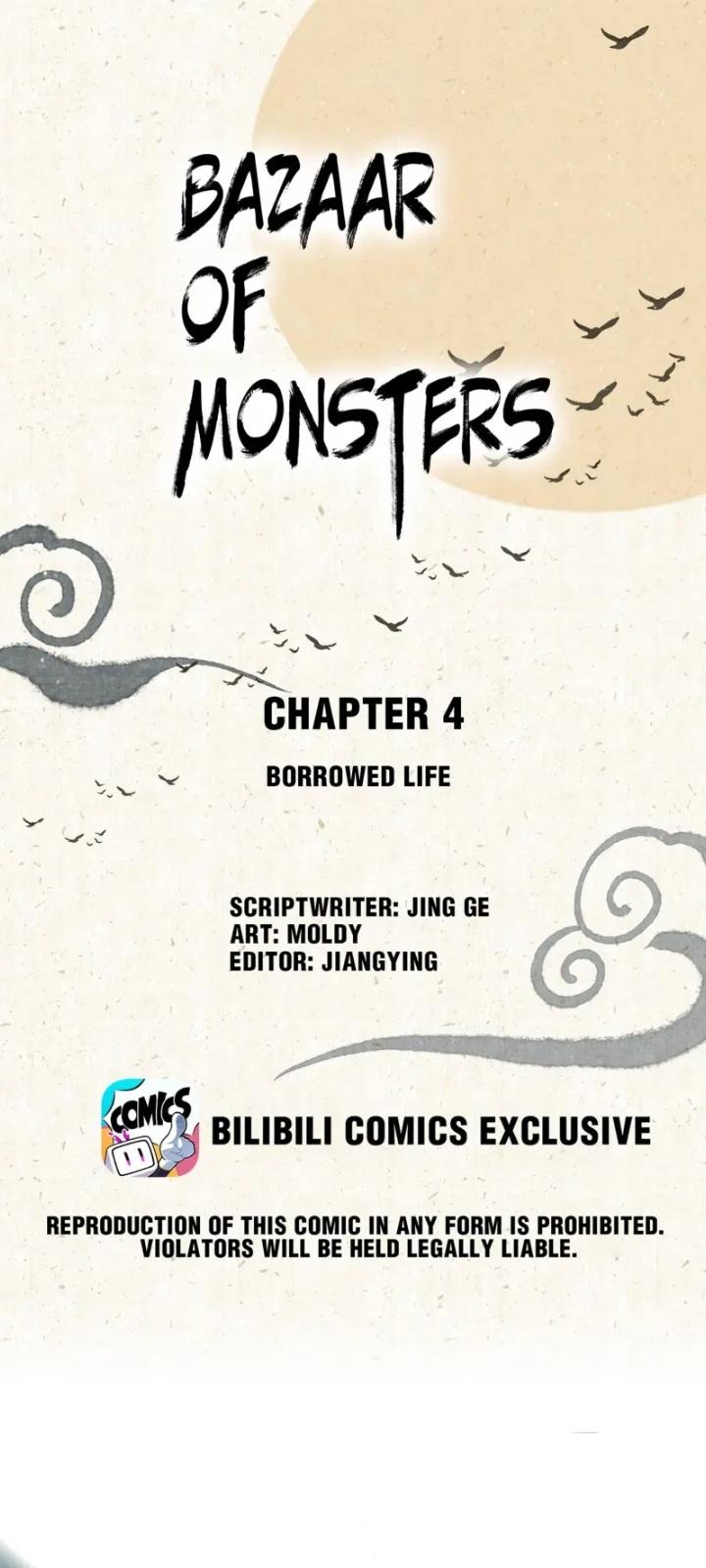 Bazaar of Monsters Chapter 4 - page 1