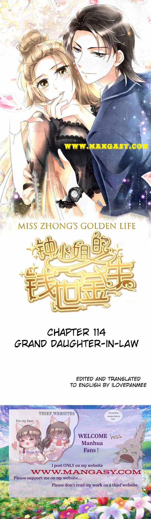 Miss Zhong’s Golden Life Chapter 114 - page 1