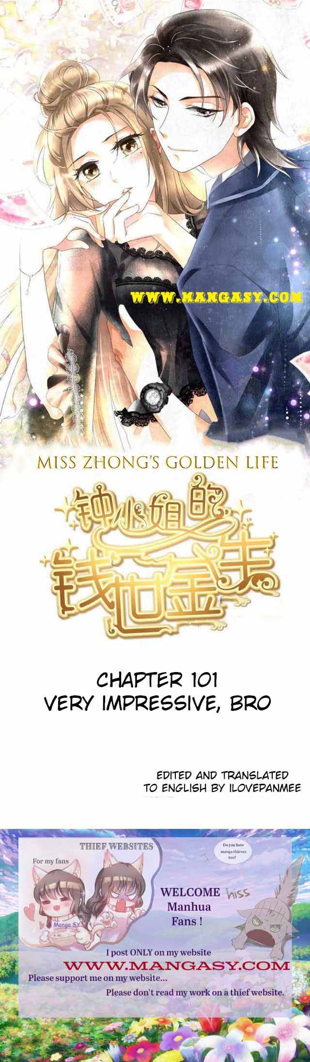 Miss Zhong’s Golden Life Chapter 101 - page 1