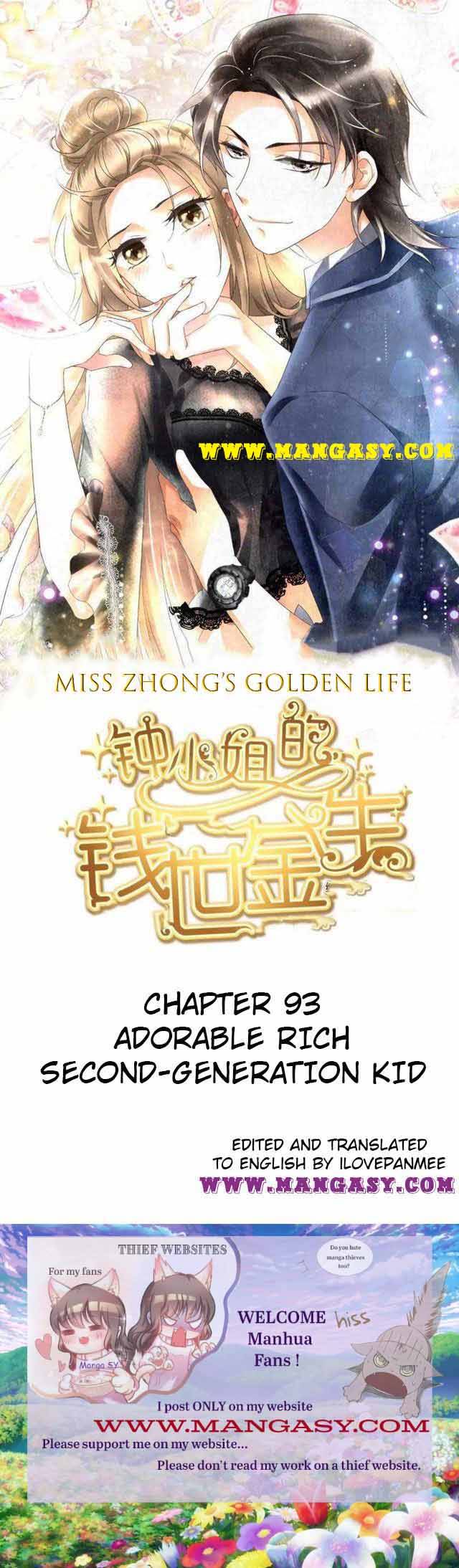 Miss Zhong’s Golden Life Chapter 93 - page 1