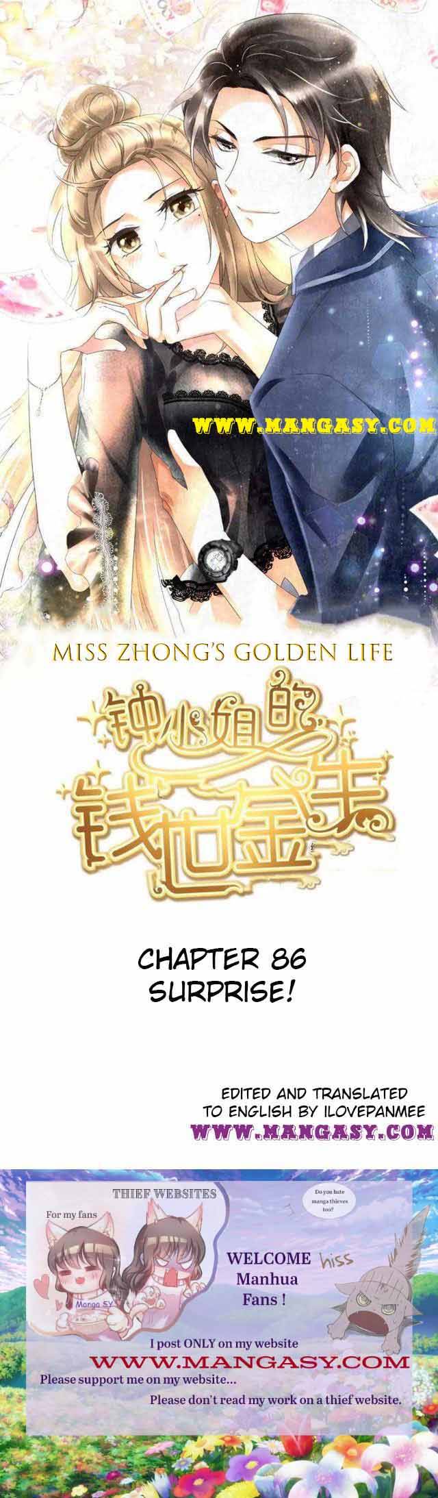 Miss Zhong’s Golden Life Chapter 86 - page 1