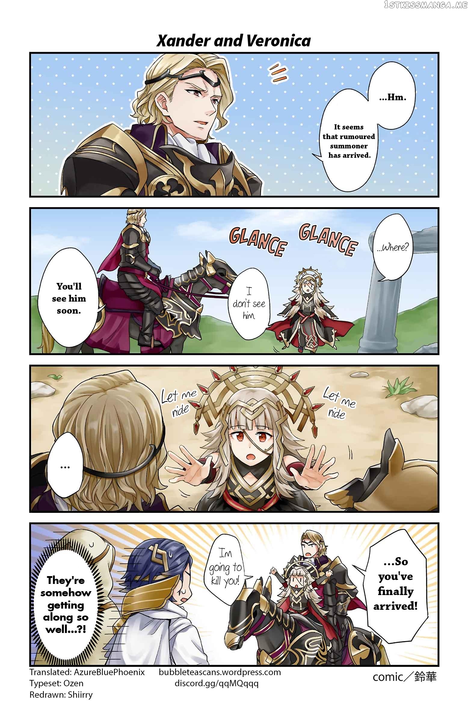 Fire Emblem Heroes Daily Lives of the Heroes chapter 4 - page 1