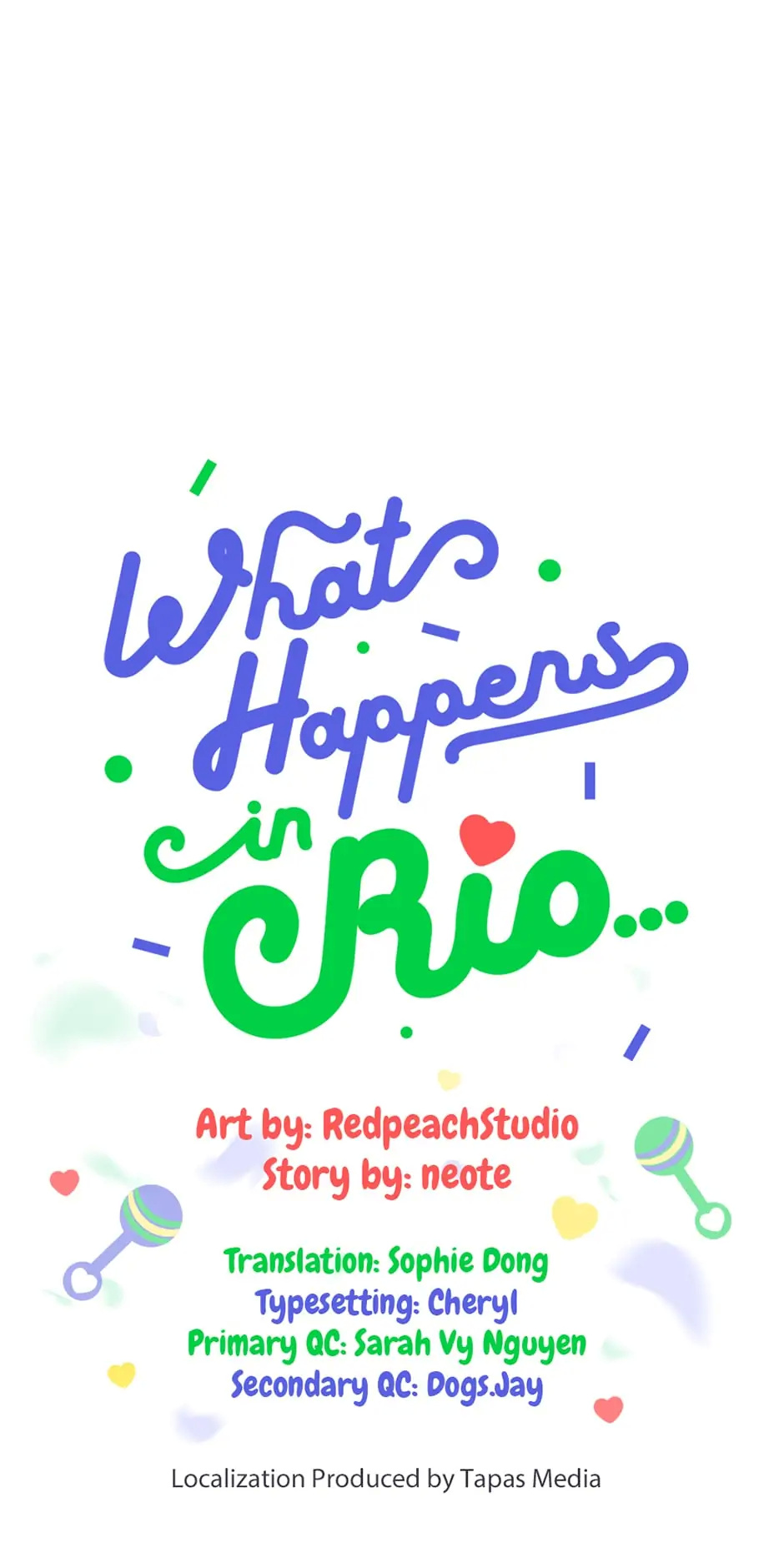 What Happens in Rio… chapter 31 - page 1
