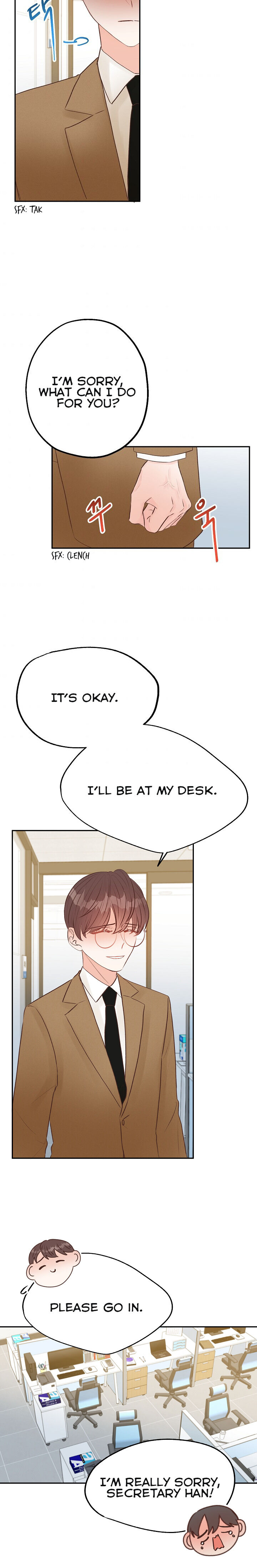 Disguised As A Male Secretary chapter 11 - page 13