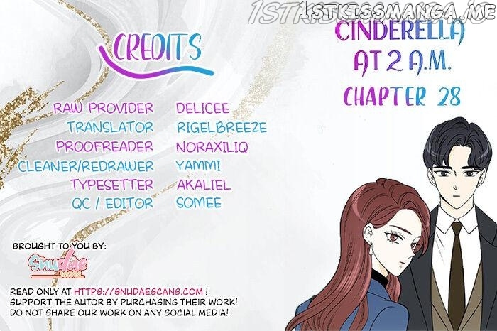 Cinderella at 2 A.M chapter 28 - page 1