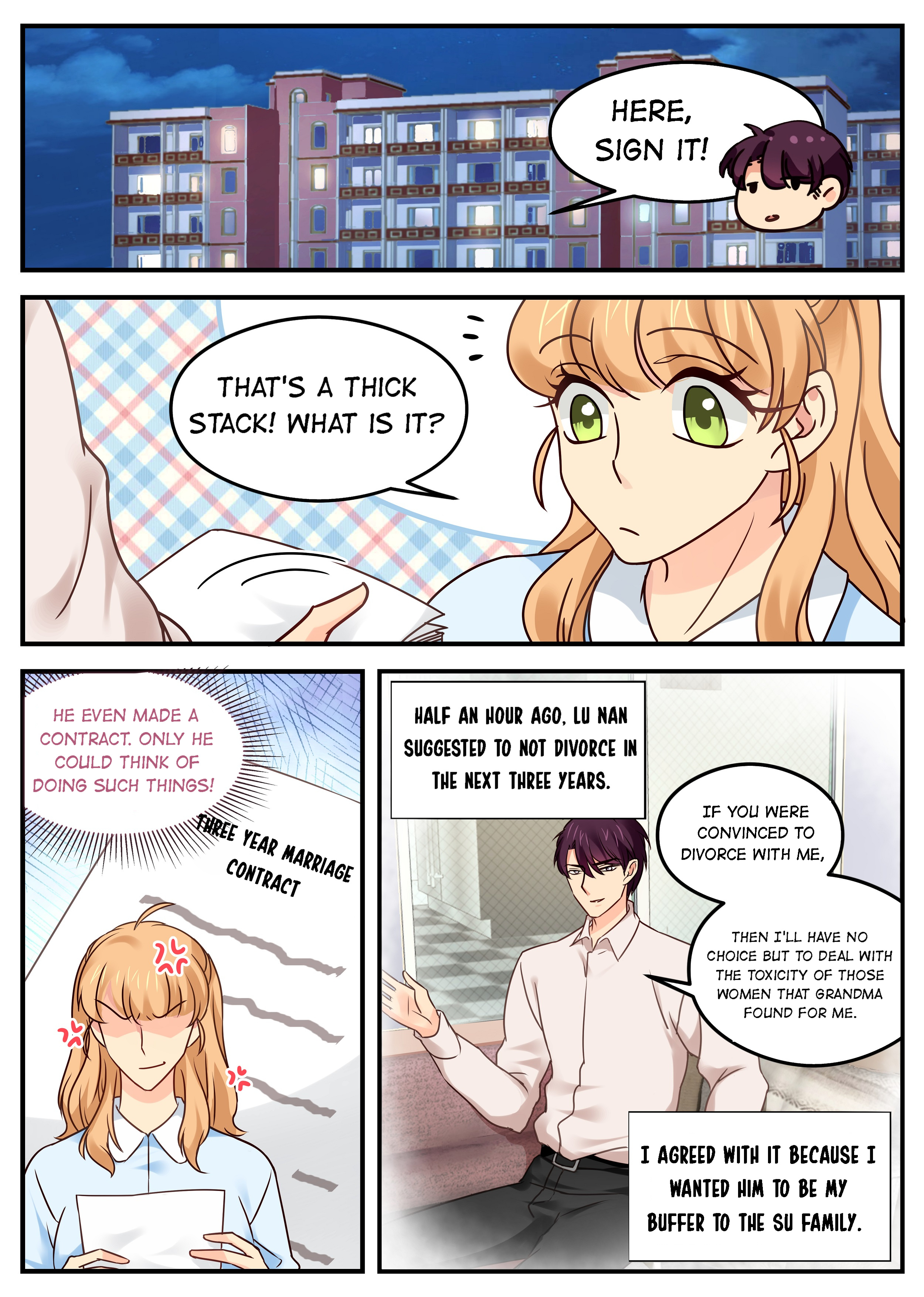 Married a Celebrity Manager chapter 28 - page 1