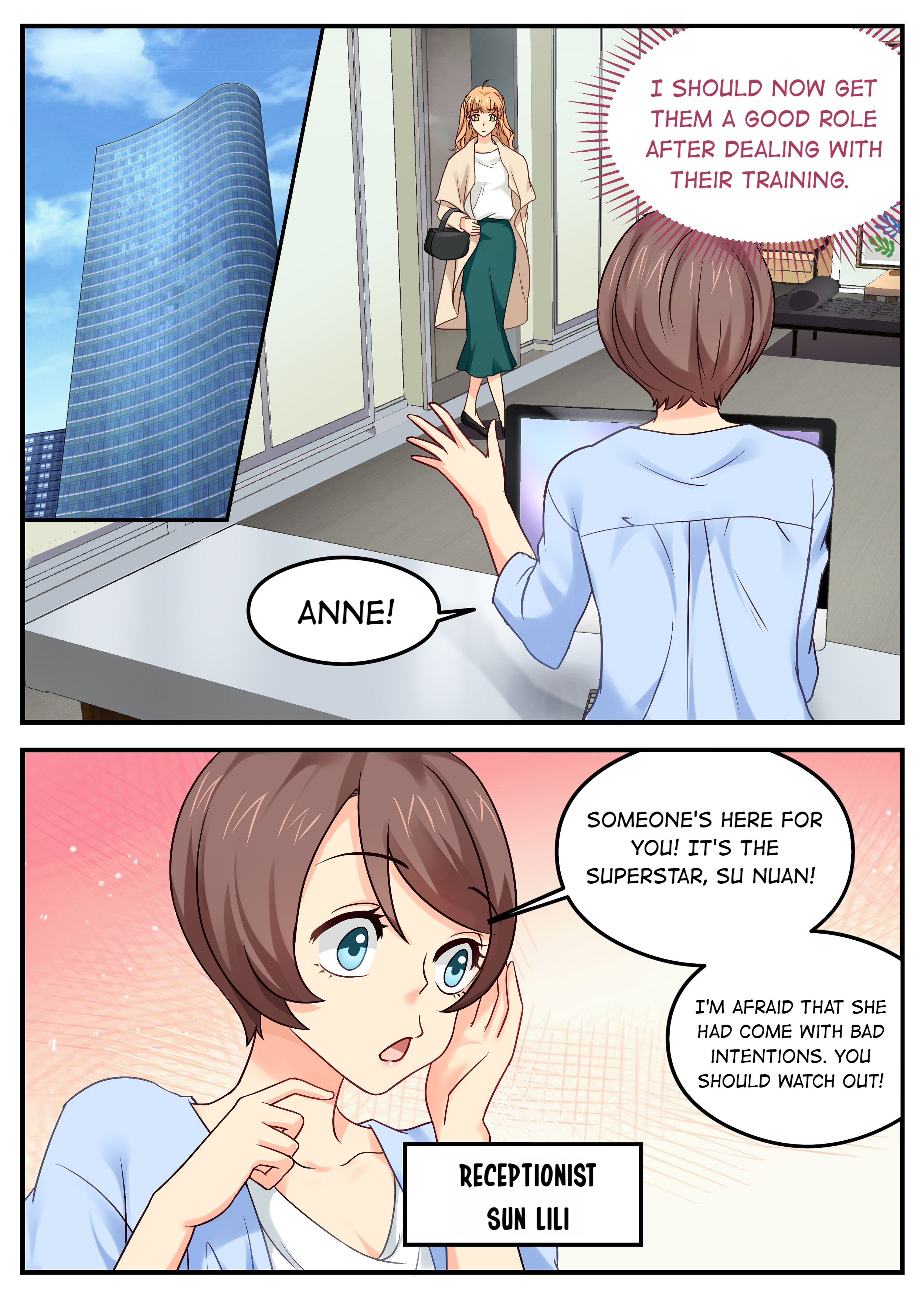 Married a Celebrity Manager chapter 18 - page 1