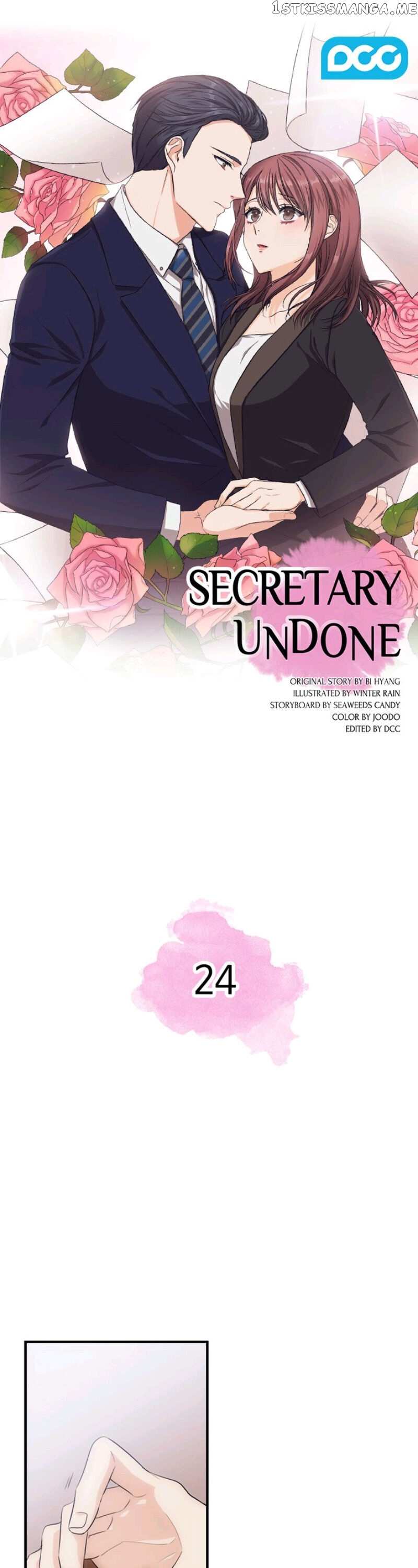 Secretary Undone chapter 24 - page 1