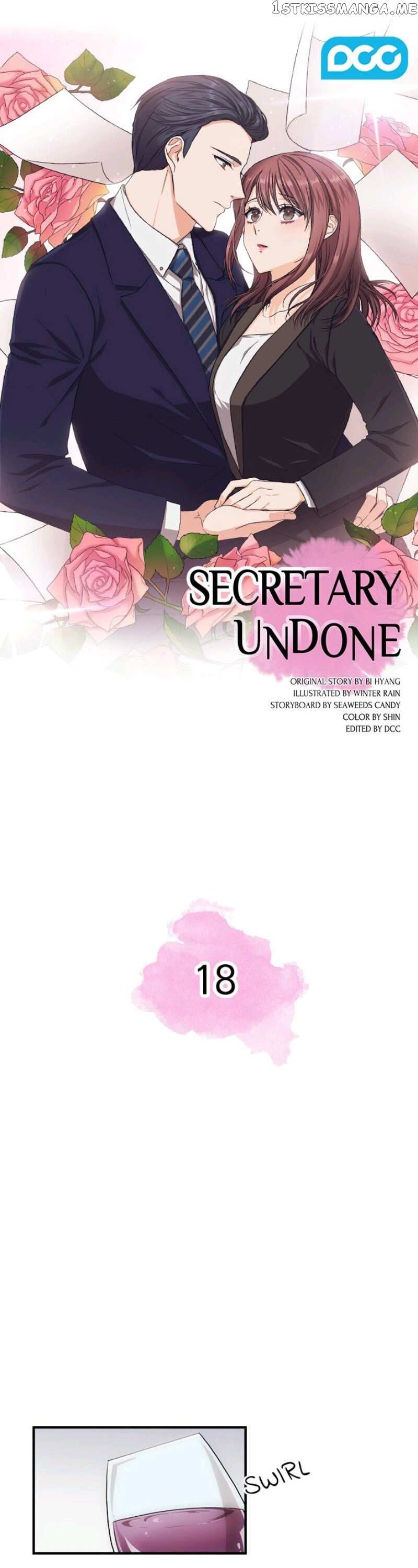 Secretary Undone chapter 18 - page 1