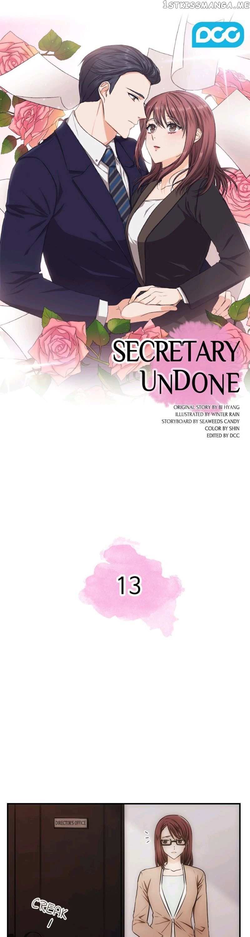 Secretary Undone chapter 13 - page 1